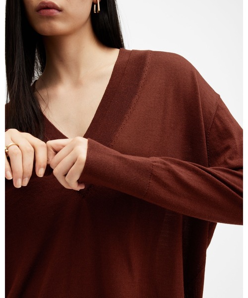 セール】BERN MERINO WOOL V-NECK JUMPER | BERN メリノ ウール