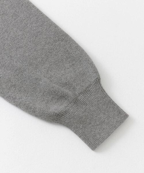 URBAN RESEARCH ROSSO MEN（アーバンリサーチロッソメン）の「『一部WEB限定カラー』綿カシミヤワイドフィットクルーネックニット（ニット/セーター・メンズ・グリーン/アイボリー/ブラック/ブルー/グレー・LARGE/MEDIUM）」の6枚目の写真