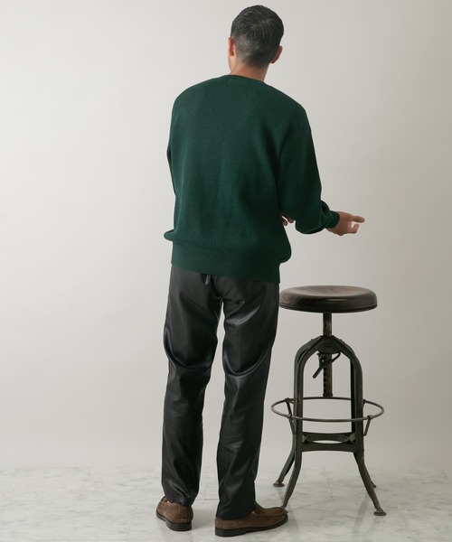 セール】『一部WEB限定カラー』綿カシミヤワイドフィットクルー