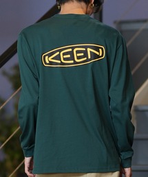 【ムラサキスポーツ限定】KEEN/キーン 長袖 Tシャツ ロンT バックプリント 吸汗速乾 1030639/1030640/1030641