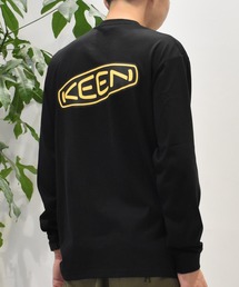 【ムラサキスポーツ限定】KEEN/キーン 長袖 Tシャツ ロンT バックプリント 吸汗速乾 1030639/1030640/1030641