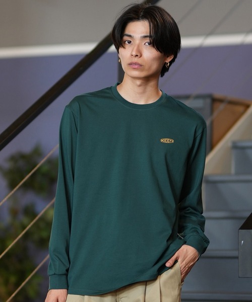 KEEN(キーン)の「【ムラサキスポーツ限定】KEEN/キーン 長袖 Tシャツ ロンT バックプリント 吸汗速乾 1030639/1030640/1030641(Tシャツ/カットソー・メンズ・ブラック/ホワイト/グリーン・M/L/XL)」の20枚目の写真
