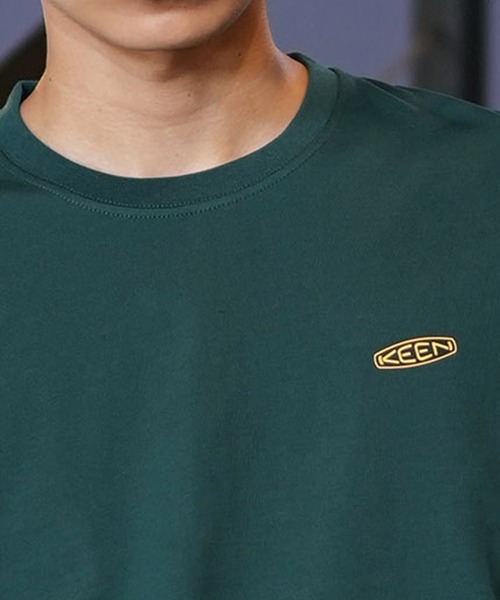 KEEN(キーン)の「【ムラサキスポーツ限定】KEEN/キーン 長袖 Tシャツ ロンT バックプリント 吸汗速乾 1030639/1030640/1030641(Tシャツ/カットソー・メンズ・ブラック/ホワイト/グリーン・M/L/XL)」の8枚目の写真