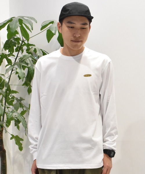KEEN(キーン)の「【ムラサキスポーツ限定】KEEN/キーン 長袖 Tシャツ ロンT バックプリント 吸汗速乾 1030639/1030640/1030641(Tシャツ/カットソー・メンズ・ブラック/ホワイト/グリーン・M/L/XL)」の12枚目の写真