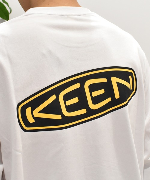 KEEN(キーン)の「【ムラサキスポーツ限定】KEEN/キーン 長袖 Tシャツ ロンT バックプリント 吸汗速乾 1030639/1030640/1030641(Tシャツ/カットソー・メンズ・ブラック/ホワイト/グリーン・M/L/XL)」の19枚目の写真