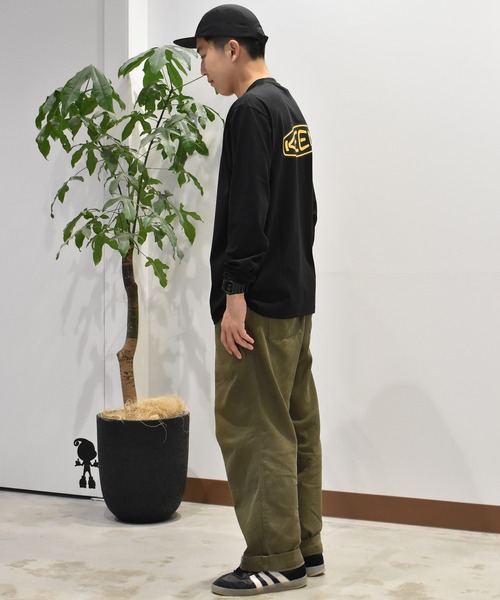ムラサキスポーツ限定】KEEN/キーン 長袖 Tシャツ ロンT バック