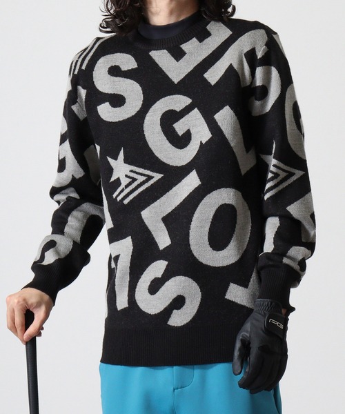 stella77golf（ステラセブンティーンセブンゴルフ）の「ｳｰﾙ混ｺﾞﾙﾌﾈｯｸｾｰﾀｰ（ニット/セーター・メンズ・ブラック/ホワイト/ネイビー/杢グレー/ブルー系・L/XL/XXL/M）」の16枚目の写真