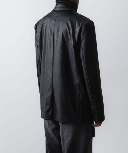 セール】シンセティックレザー 2B JKT / SYNTHETIC LEATHER 2B JKT