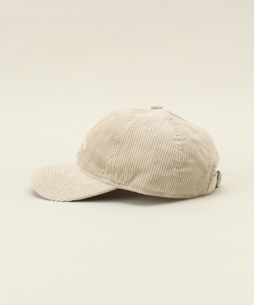 Odds(オッズ)の「Odds/オッズ CORDUROY LOGO CAP(キャップ・レディース・ベージュ/ホワイト/ブラック・FREE)」の5枚目の写真