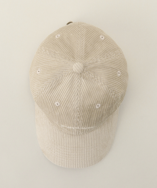 Odds(オッズ)の「Odds/オッズ CORDUROY LOGO CAP(キャップ・レディース・ベージュ/ホワイト/ブラック・FREE)」の7枚目の写真