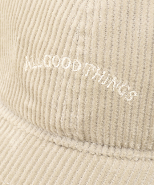 Odds(オッズ)の「Odds/オッズ CORDUROY LOGO CAP(キャップ・レディース・ベージュ/ホワイト/ブラック・FREE)」の15枚目の写真