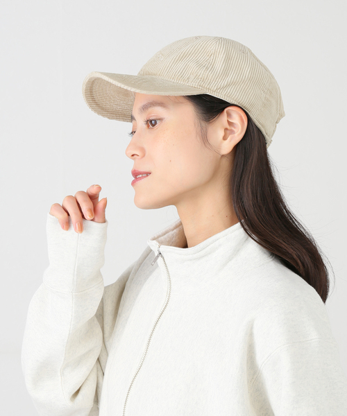 Odds(オッズ)の「Odds/オッズ CORDUROY LOGO CAP(キャップ・レディース・ベージュ/ホワイト/ブラック・FREE)」の17枚目の写真
