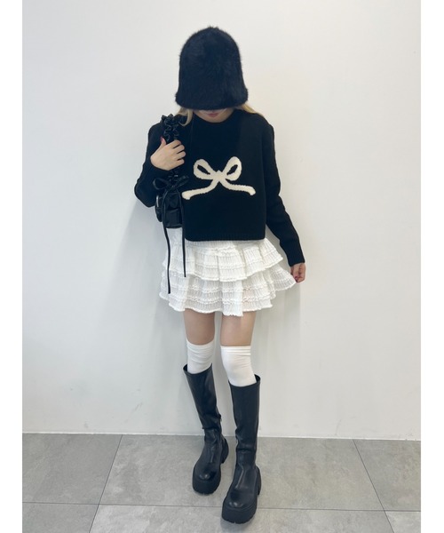 PHILLY（フィリー）の「【PHILLY】フェザータッチハット（ハット・レディース・ブラウン/ブラック/ホワイト・FREE）」の15枚目の写真