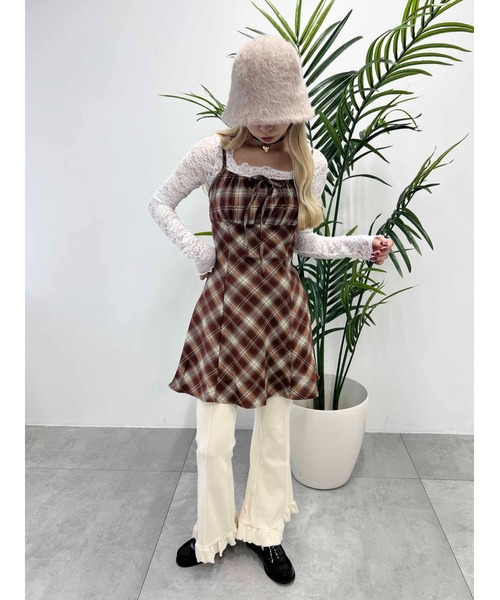 PHILLY（フィリー）の「【PHILLY】フェザータッチハット（ハット・レディース・ブラウン/ブラック/ホワイト・FREE）」の21枚目の写真