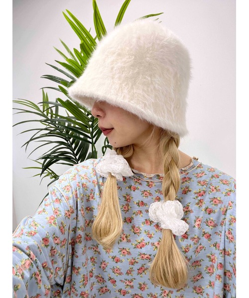 PHILLY（フィリー）の「【PHILLY】フェザータッチハット（ハット・レディース・ブラウン/ブラック/ホワイト・FREE）」の9枚目の写真