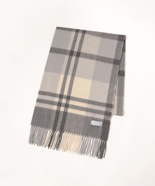 ジョシュアエリス　カシミヤストール プライマリーブラックウォッチ Joshua Ellis（ジョシュアエリス）プライマリー ブラック