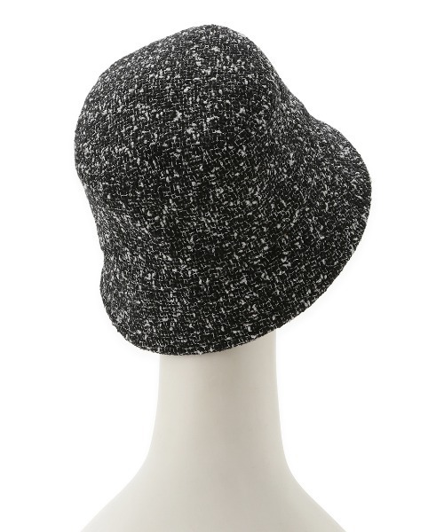 Mila Owen（ミラオーウェン）の「ツィードバケットハット（ハット・レディース・ホワイト/ブラック/その他・FREE）」の6枚目の写真