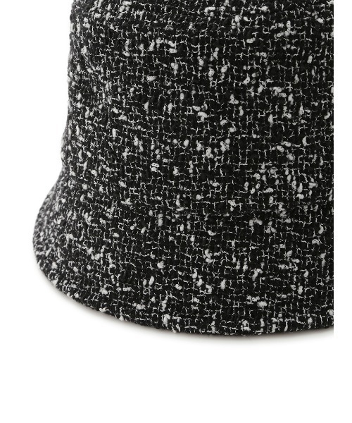 Mila Owen（ミラオーウェン）の「ツィードバケットハット（ハット・レディース・ホワイト/ブラック/その他・FREE）」の7枚目の写真