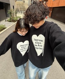 ぐちまゆCP - ハートレタリングニットプルオーバー made in INTERFACTORY