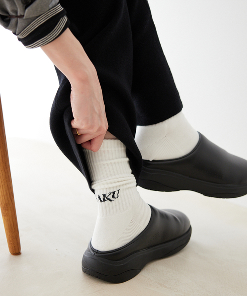SLOBE IENA（スローブイエナ）の「ROSTER SOX × SLOBE オオキニSOX（ソックス/靴下・レディース・ホワイト・FREE）」の2枚目の写真