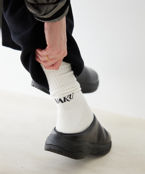 SLOBE IENA（スローブイエナ）の「ROSTER SOX × SLOBE オオキニSOX（ソックス/靴下・レディース・ホワイト・FREE）」の3枚目の写真
