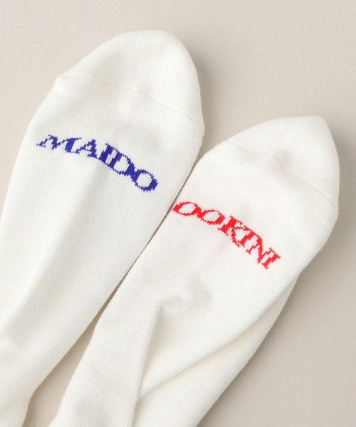 SLOBE IENA（スローブイエナ）の「ROSTER SOX × SLOBE オオキニSOX（ソックス/靴下・レディース・ホワイト・FREE）」の6枚目の写真