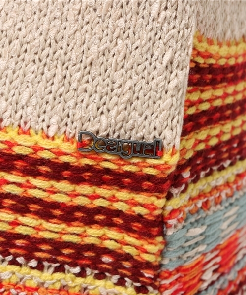 Desigual（デシグアル）の「「Desigual/デシグアル」フリンジ付エスニック風カーディガン（カーディガン/ボレロ・レディース・ベージュ・MEDIUM/LARGE/SMALL/X-LARGE）」の10枚目の写真