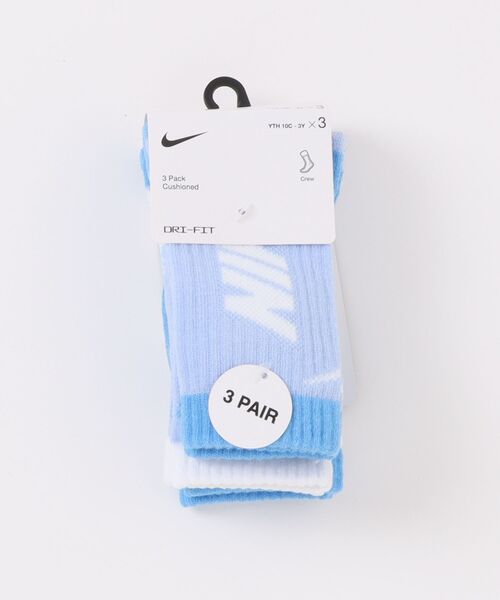 NIKE  キッズサッカーソックス　3点セット NIKE】NHN HBR SPORT 3PK CREW/ナイキ/ソックス3点セット/キッズ