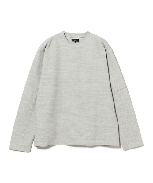 BEAMS（ビームス）の「ダブルフェイス ロングスリーブ（Tシャツ/カットソー・メンズ・グレー/オリーブ・S/M/L/XL）」の13枚目の写真