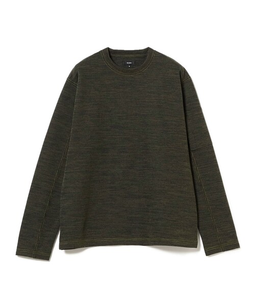 BEAMS（ビームス）の「ダブルフェイス ロングスリーブ（Tシャツ/カットソー・メンズ・グレー/オリーブ・S/M/L/XL）」の19枚目の写真