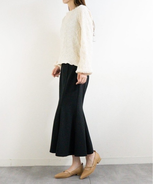 Fabby fabby（ファビィーファビィー）の「ポインテッドストラップチェーンパンプス（パンプス・レディース・ベージュ/ブラウン/ブラック/シルバー・SMALL/LARGE/MEDIUM）」の19枚目の写真