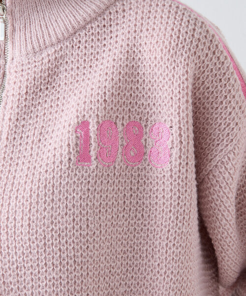 セール】ラインWジップニット（ニット/セーター）｜w closet（ダブル