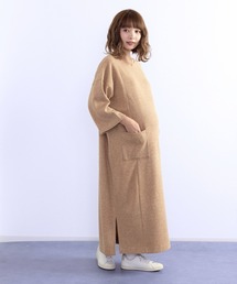 SweetMommy（スウィートマミー）の「マシュマロ　リブニット ワンピ　ビッグシルエット（マタニティウェア/グッズ・レディース）」