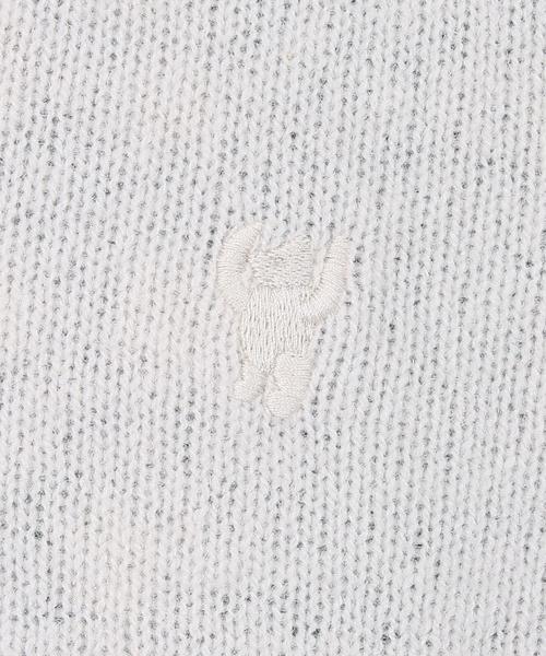 coen（コーエン）の「ラムウールVネックニットプルオーバー（ニット/セーター・メンズ・ライトグレー/ブラウン/ネイビー/ワイン/オフホワイト/ケリー・SMALL/MEDIUM/X-LARGE/LARGE）」の13枚目の写真