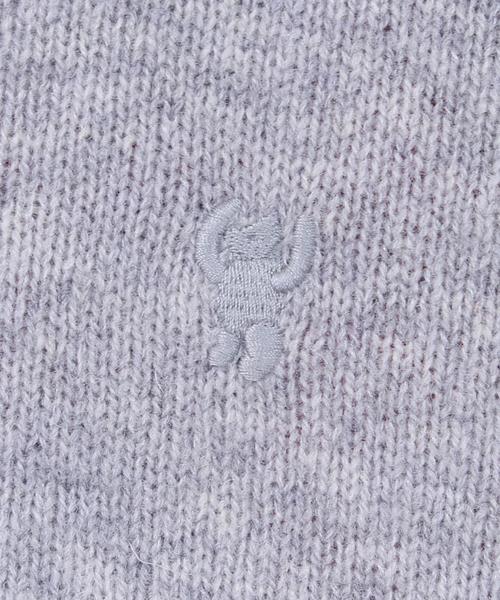 coen（コーエン）の「ラムウールVネックニットプルオーバー（ニット/セーター・メンズ・ライトグレー/ブラウン/ネイビー/ワイン/オフホワイト/ケリー・SMALL/MEDIUM/X-LARGE/LARGE）」の14枚目の写真