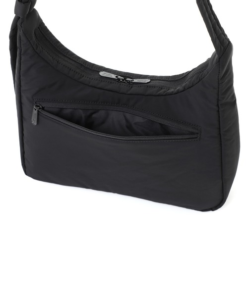 Manhattan Portage（マンハッタンポーテージ）の「Allerton Shoulder Bag Padded Polyester Poplin（ショルダーバッグ・レディース・ブラック・X-SMALL）」の5枚目の写真