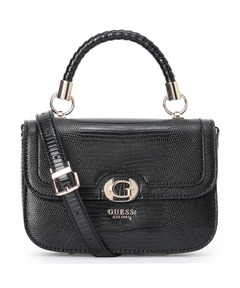 【ブラック系その他】GUESS ショルダーバッグ (W)MIREMA Top Handle Flap Guess - Mirema Top Handle Flap Black | Favela.gr