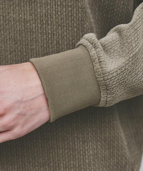 tk.TAKEO KIKUCHI（ティーケータケオキクチ）の「◆ジャカードモールポロカットソー（Tシャツ/カットソー・メンズ・グレー/ブラック・02/03）」の9枚目の写真