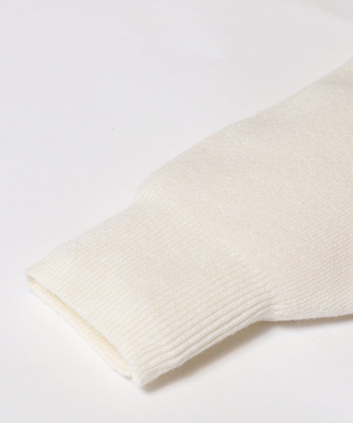 coca（coca）（コカ）の「【WEB限定セール】キッズ　親子お揃いロゴ刺繍ニット（ニット/セーター・キッズ・アイボリー/ネイビー・120/130/140/150）」の14枚目の写真