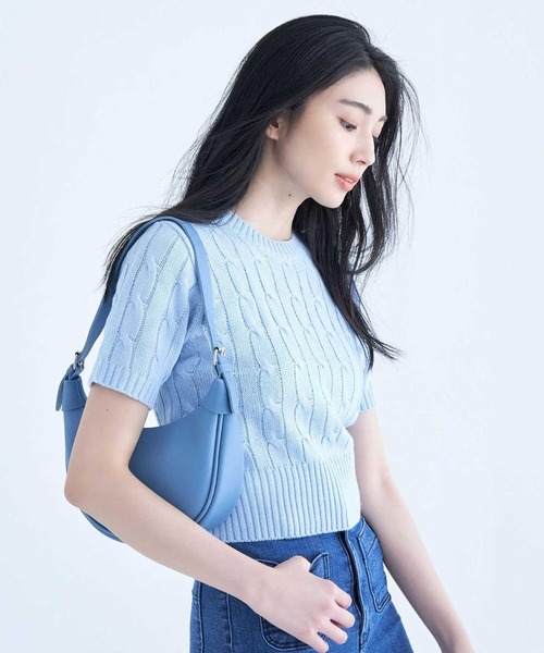 NKNIT ブルーニットshort