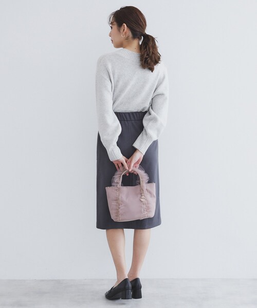 index（インデックス）の「2WAYフリルショルダーバッグ（トートバッグ・レディース・ピンク系/ライトグレー/ブラック・00）」の21枚目の写真
