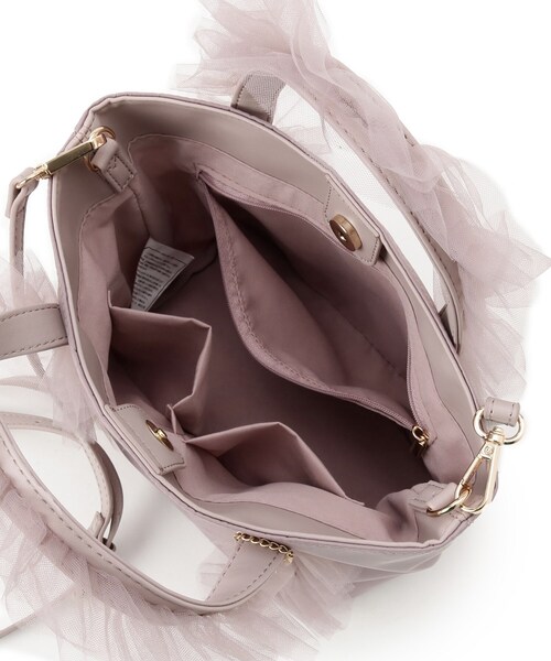 index（インデックス）の「2WAYフリルショルダーバッグ（トートバッグ・レディース・ピンク系/ライトグレー/ブラック・00）」の16枚目の写真