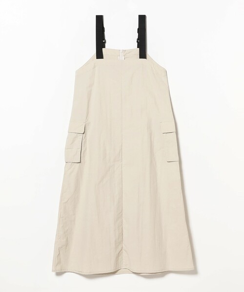 B:MING by BEAMS（ビーミングバイビームス）の「【洗える】2WAY ミリタリー ワンピース（S～M）（ジャンパースカート・レディース・ダークグリーン/ナチュラル・MEDIUM/SMALL）」の12枚目の写真