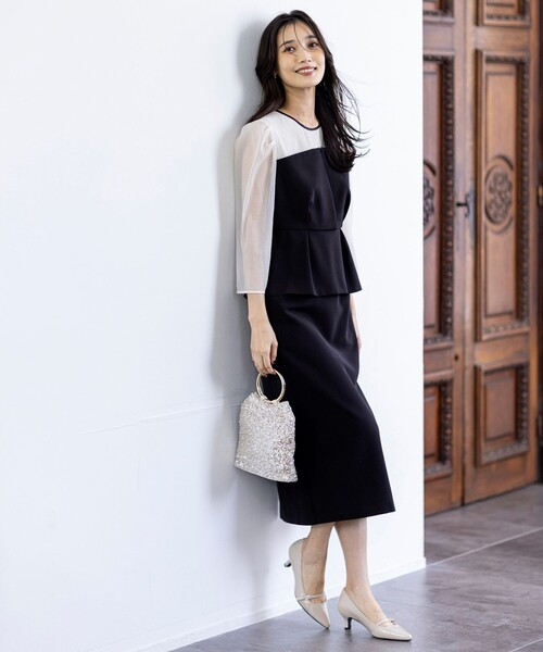 ANY SIS（エニィスィス）の「【2WAY】リングメタルスパンコール ショルダーバッグ（ショルダーバッグ・レディース・シルバー系/ブラック系・2）」の4枚目の写真