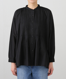 【SOIL/ソイル】CAMBRIC BANDED COLLAR SHIRT