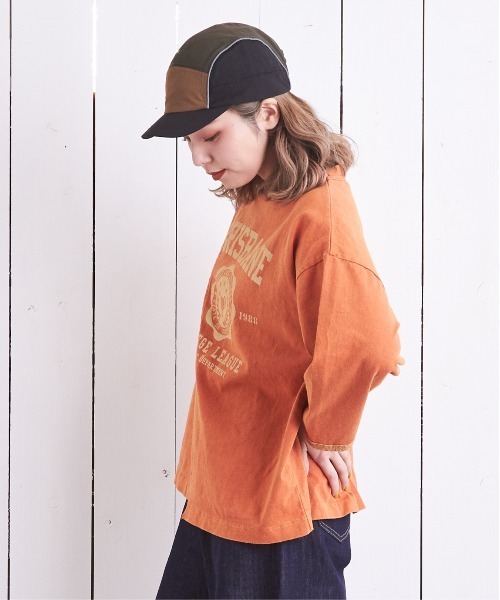 CUBE SUGAR(キューブシュガー)の「配色ワークキャップ(キャップ・レディース・グレー/ブラック/ベージュ・M)」の16枚目の写真