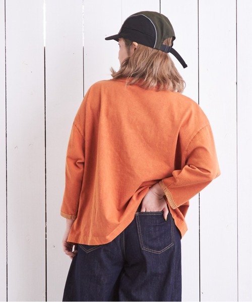 CUBE SUGAR(キューブシュガー)の「配色ワークキャップ(キャップ・レディース・グレー/ブラック/ベージュ・M)」の15枚目の写真