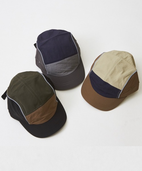 CUBE SUGAR(キューブシュガー)の「配色ワークキャップ(キャップ・レディース・グレー/ブラック/ベージュ・M)」の11枚目の写真