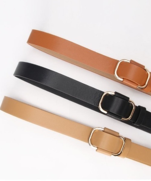 ap retro（アプレトロ）の「【選べる】フェイクレザーノンホールベルト（ベルト・レディース・ベージュ/モカ/ブラウン/キャメル/ベージュ系その他/ブラック系その他/ブラック・FREE）」の8枚目の写真
