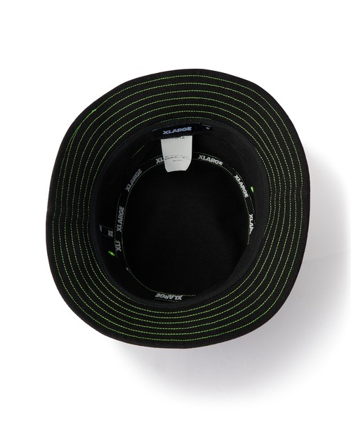 XLARGE（エクストララージ）の「CONTRAST STITCHED BUCKET HAT（ハット・メンズ・ブラック/ネイビー/パープル・L/M）」の17枚目の写真